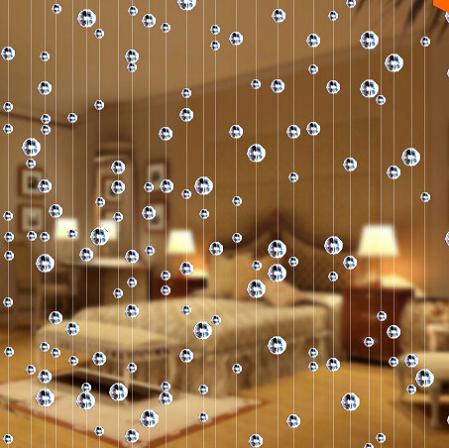 Crystal bead curtain curtain partition