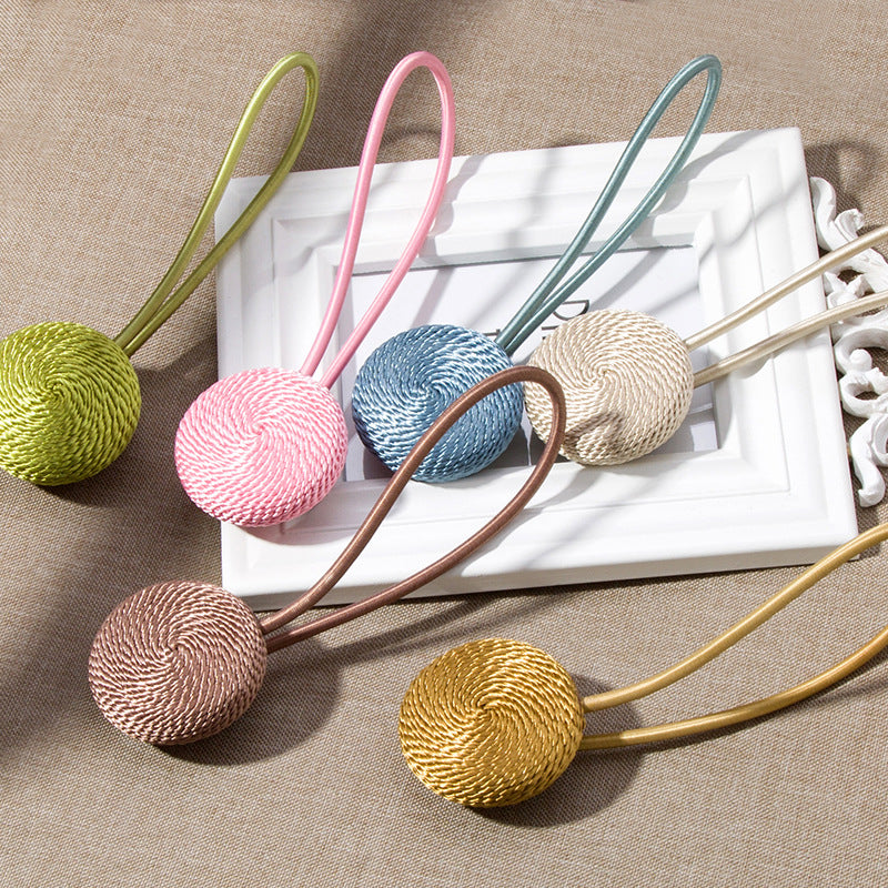 Curtain Magnetic Button Curtain Bandage